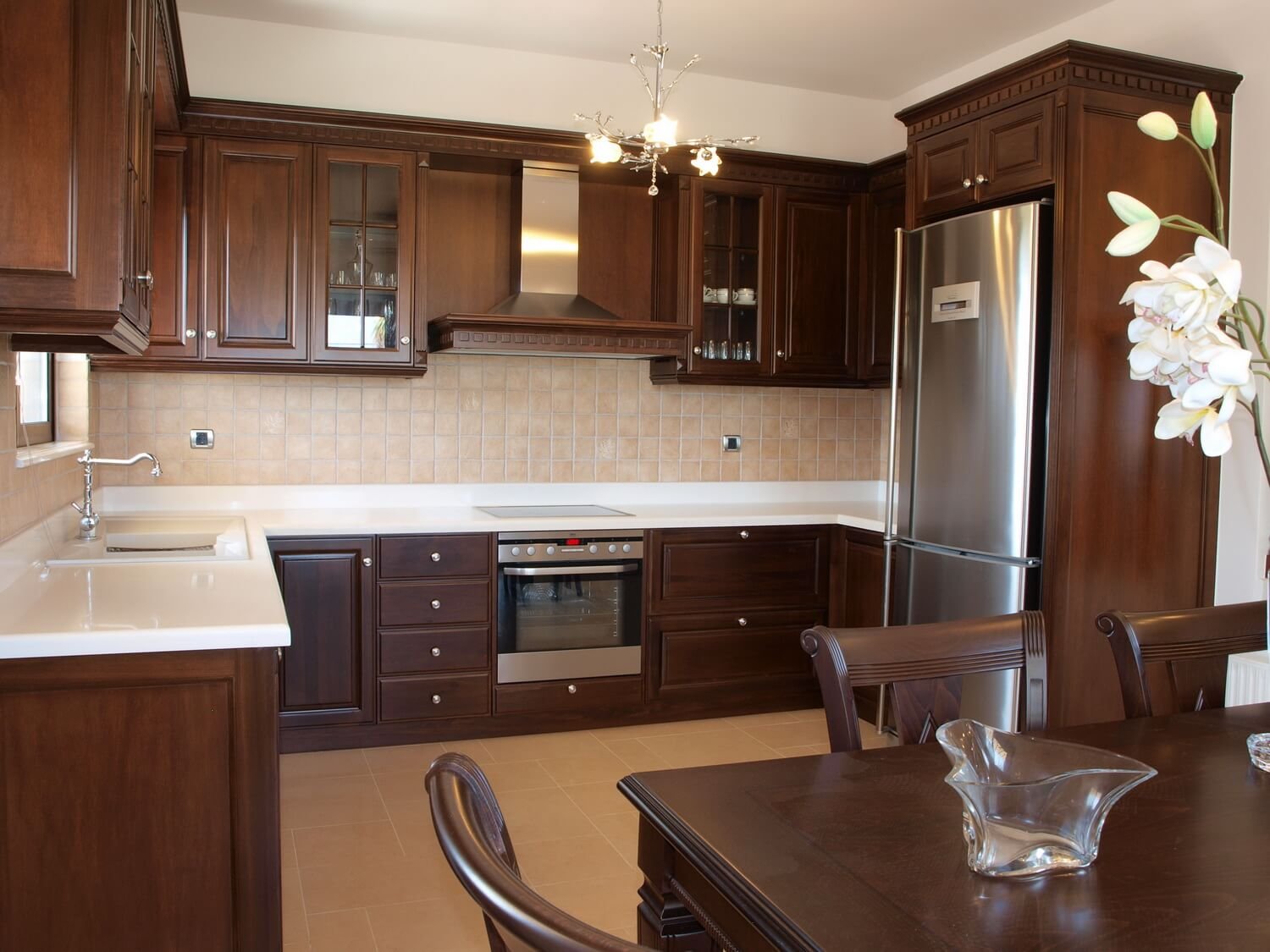 Kitchen Villa Maria Kolymvari Crete