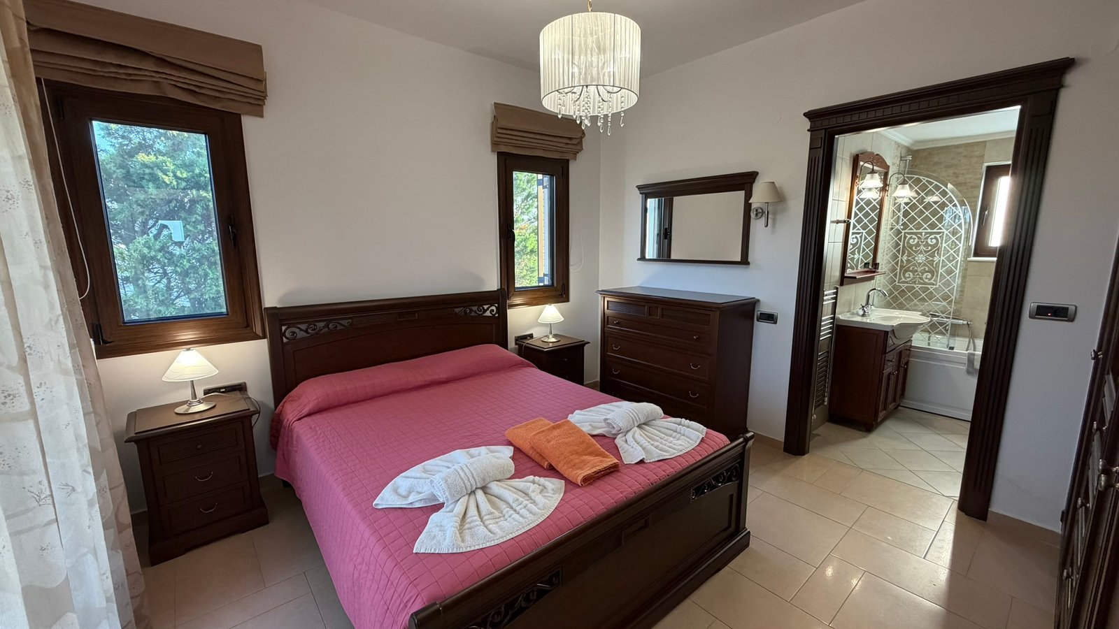 Basement double bedroom Villa Maria Chania Crete